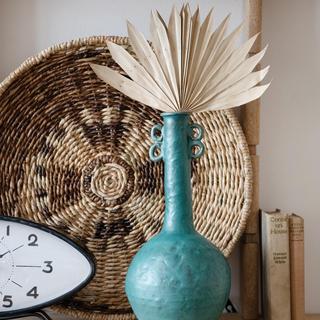 Round Terracotta Vase