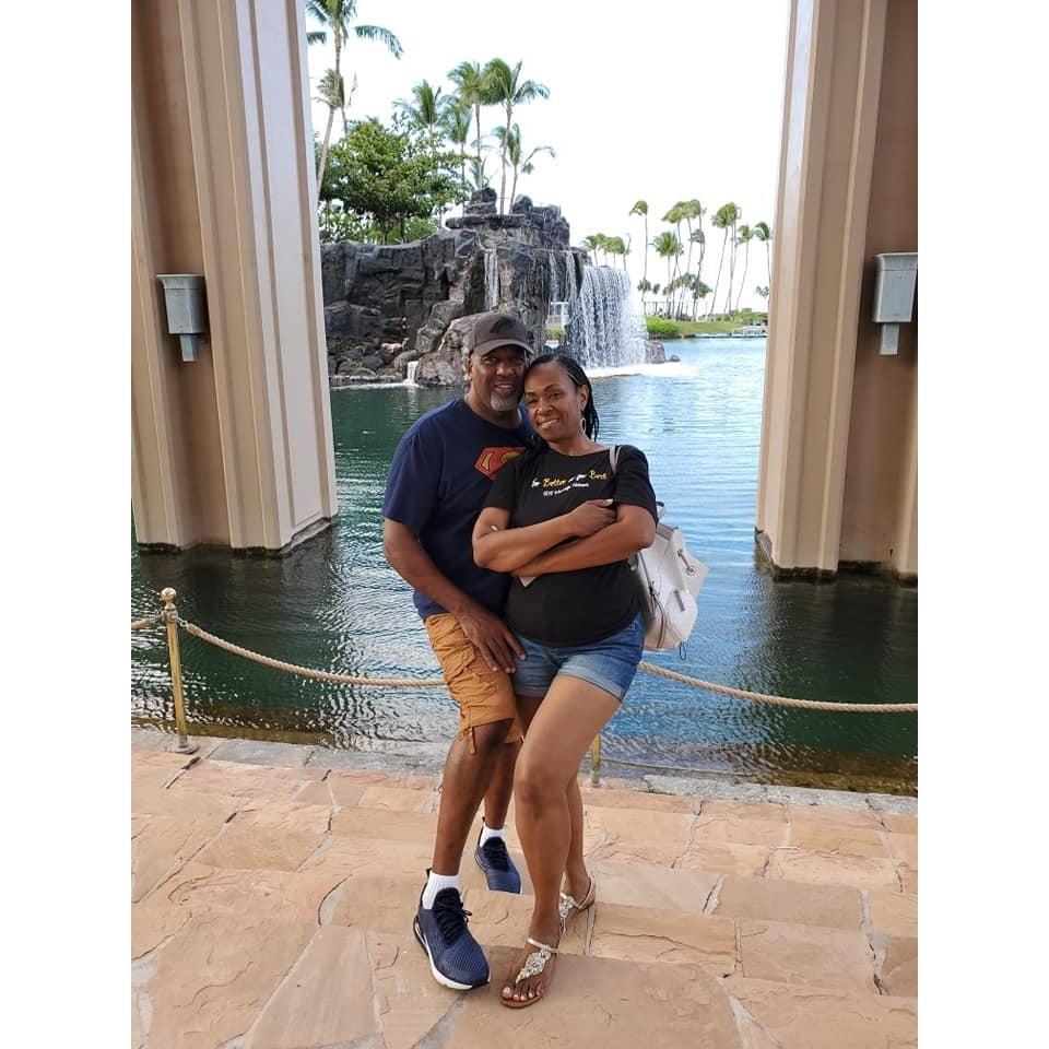 We've literally traveled the globe with and for one another...ain't no mountain high enough....ain't no river wide enough...to keep me from you.