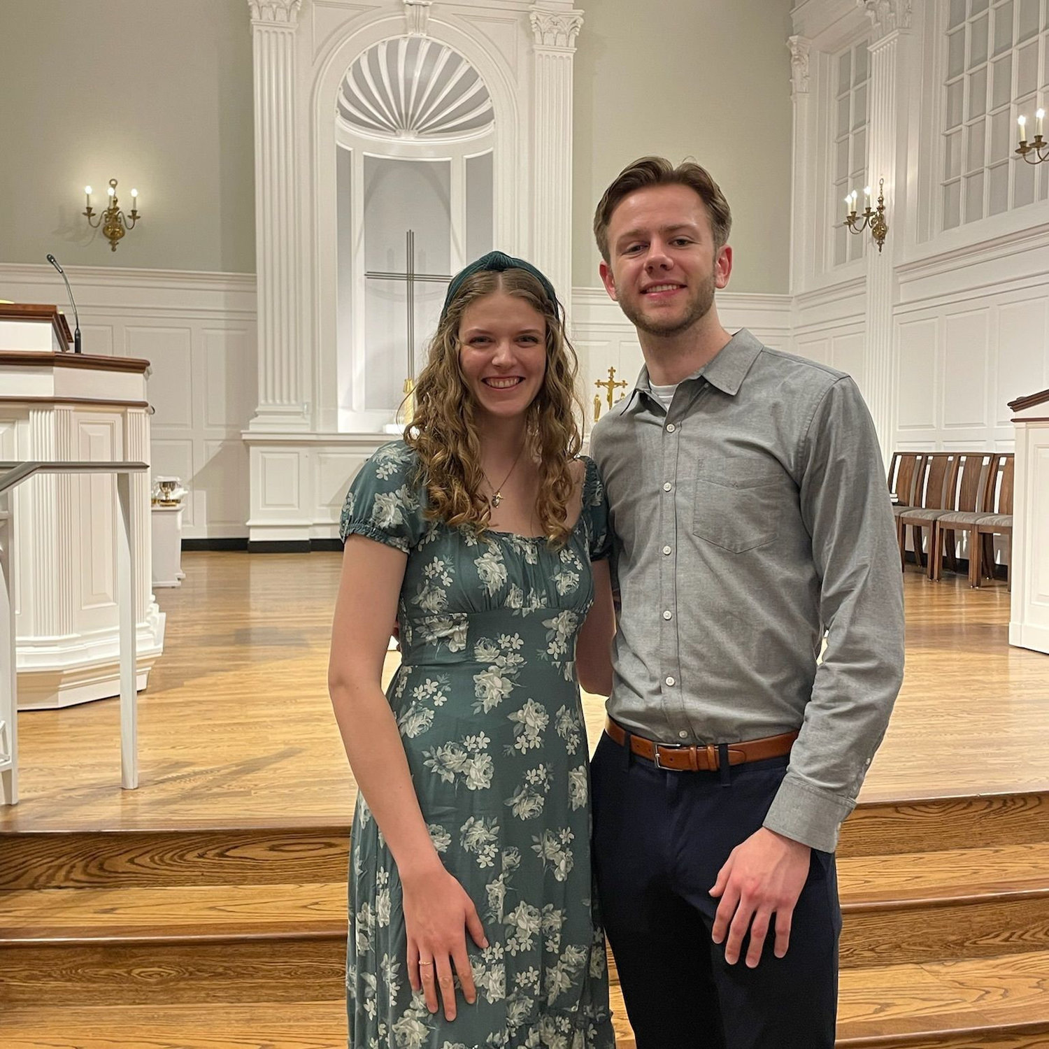 The couple's first Easter together!