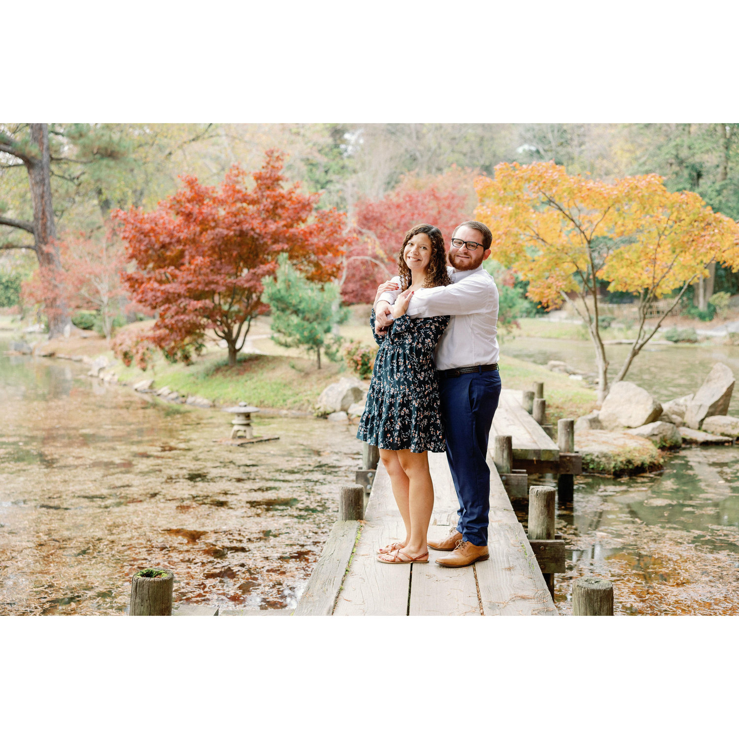 Engagement shoot at Maymont Park, RVA.