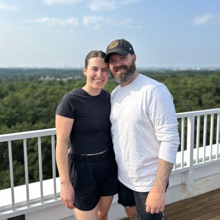 Views from our first apartment together!