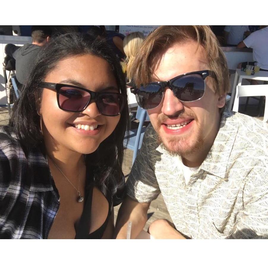 Alicia's first time to Coney Island.