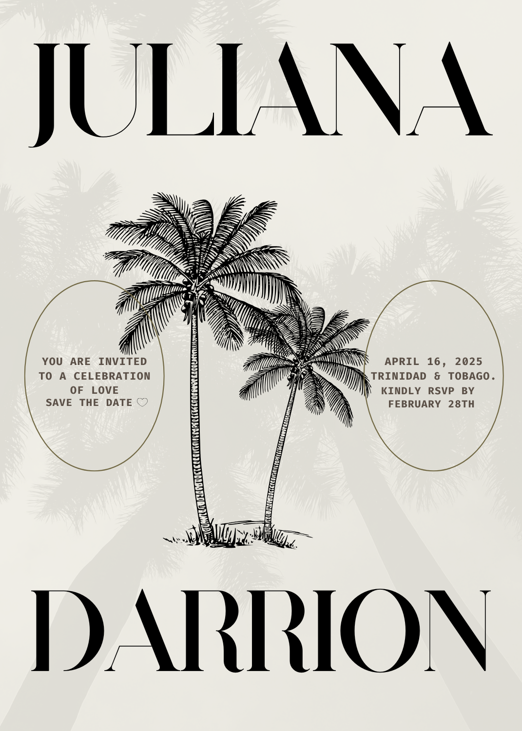 The Wedding Website of Juliana Corredor Leon and Darrion Johnson