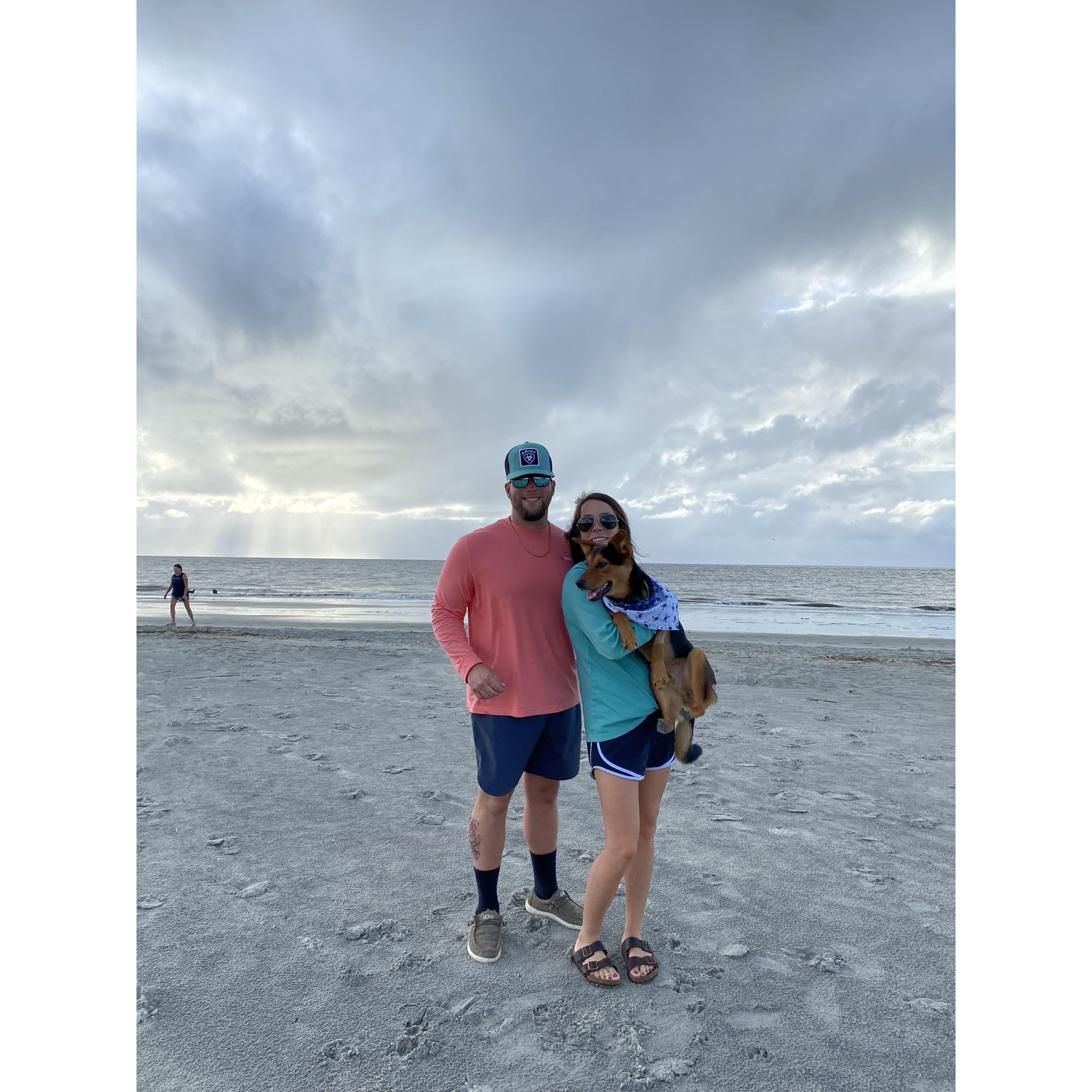 First Beach Trip Together