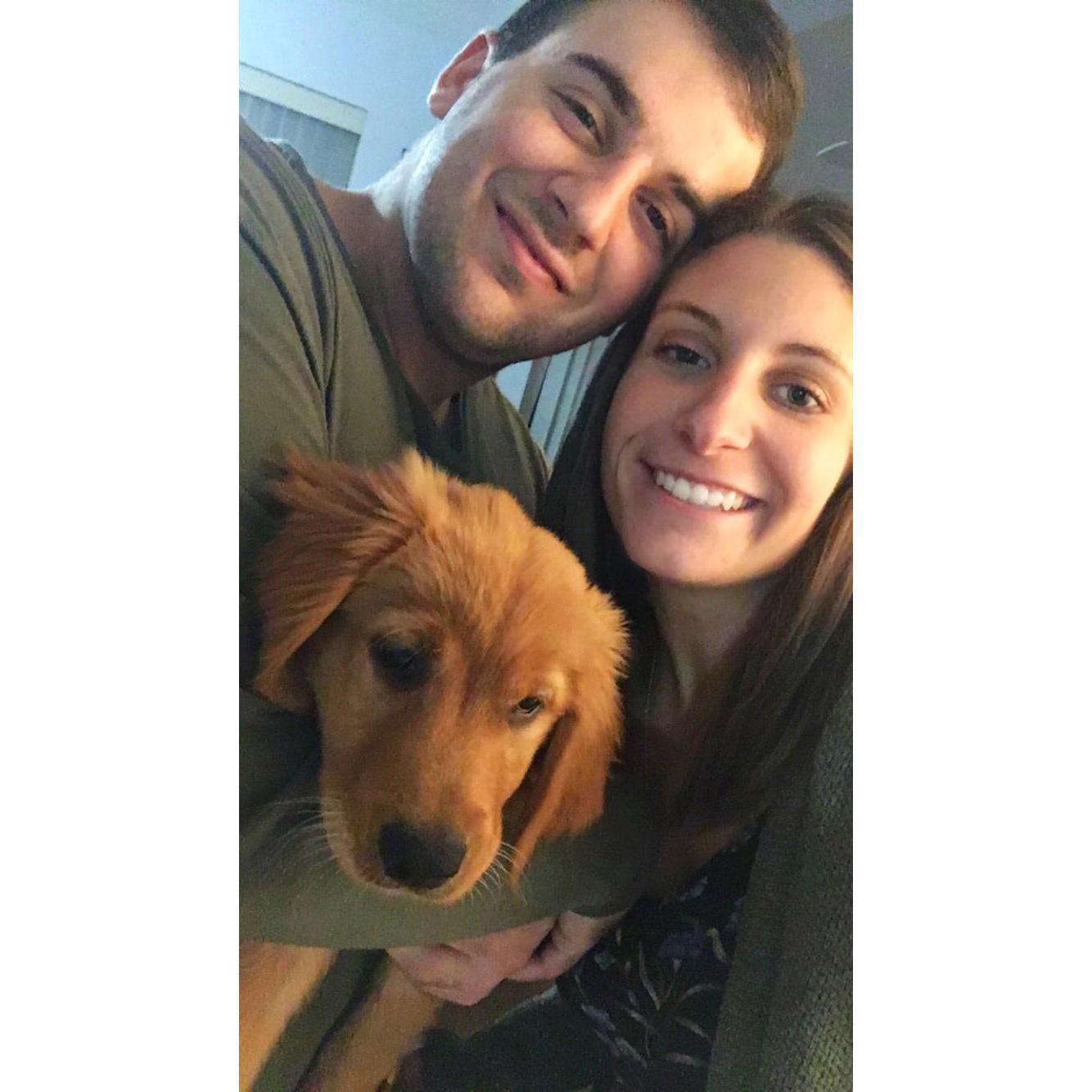 Our first family photo (Oct 2018)