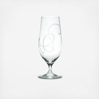 Love Story Platinum Iced Beverage Glass
