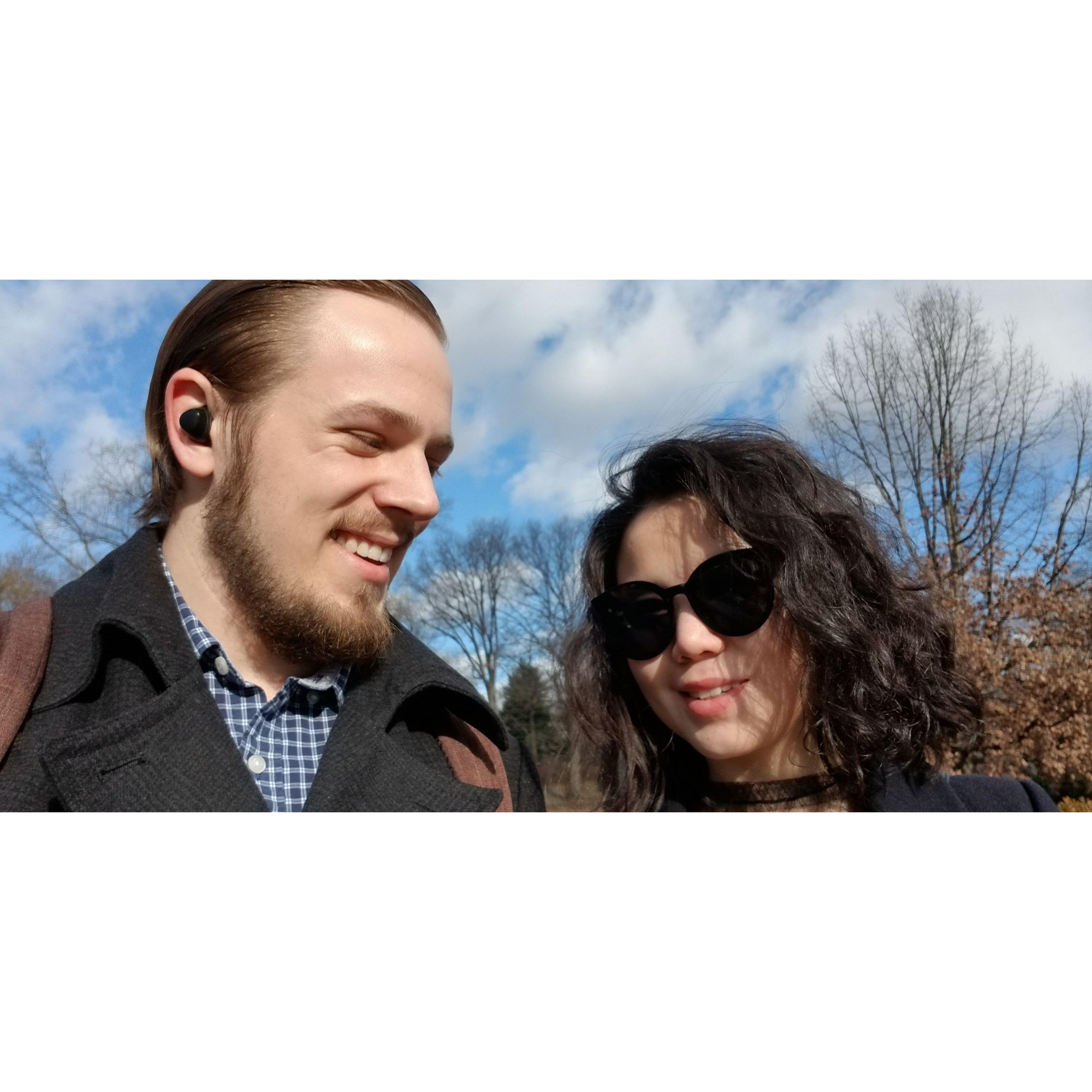 A walk around White Rock Lake in Dallas Texas on Namuuna's Birthday. [Jan 2020]