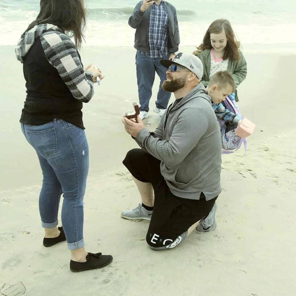 Pricless memories. Engaged