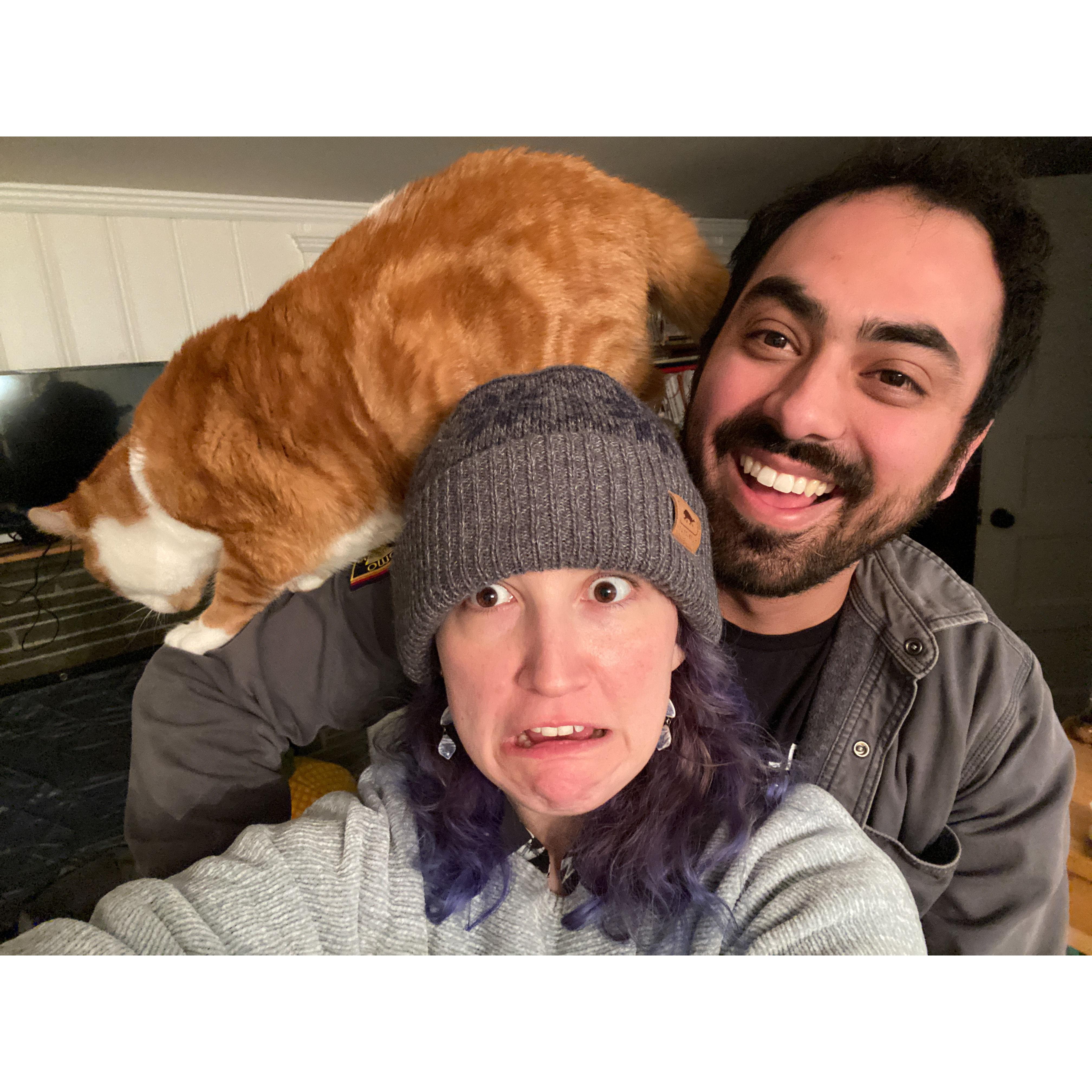 Beanie likes to be involved at all times. 2023.