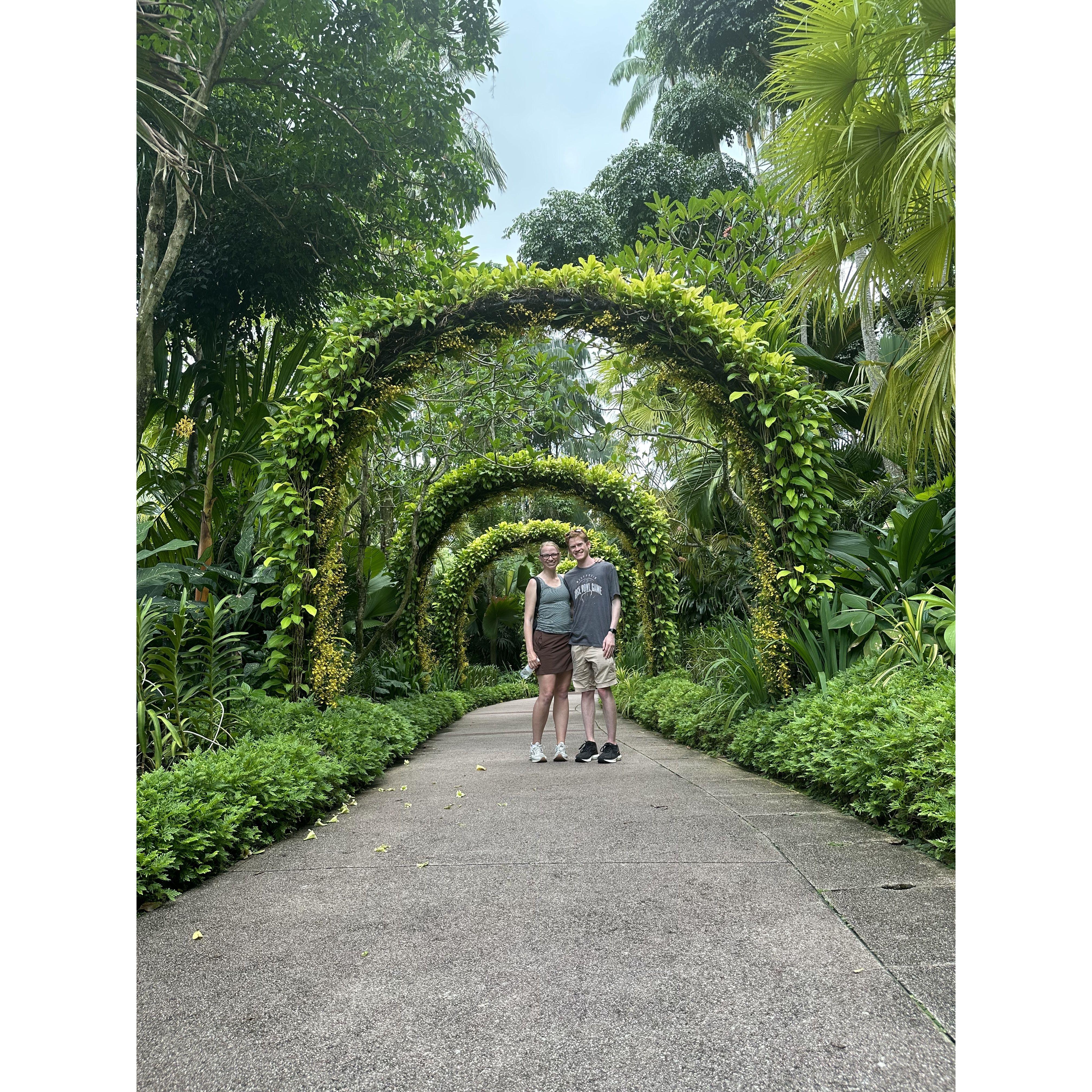 Botanic Gardens in Singapore!