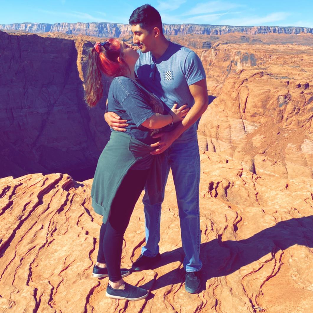 Delana and Salvador at the Grand Canyon!