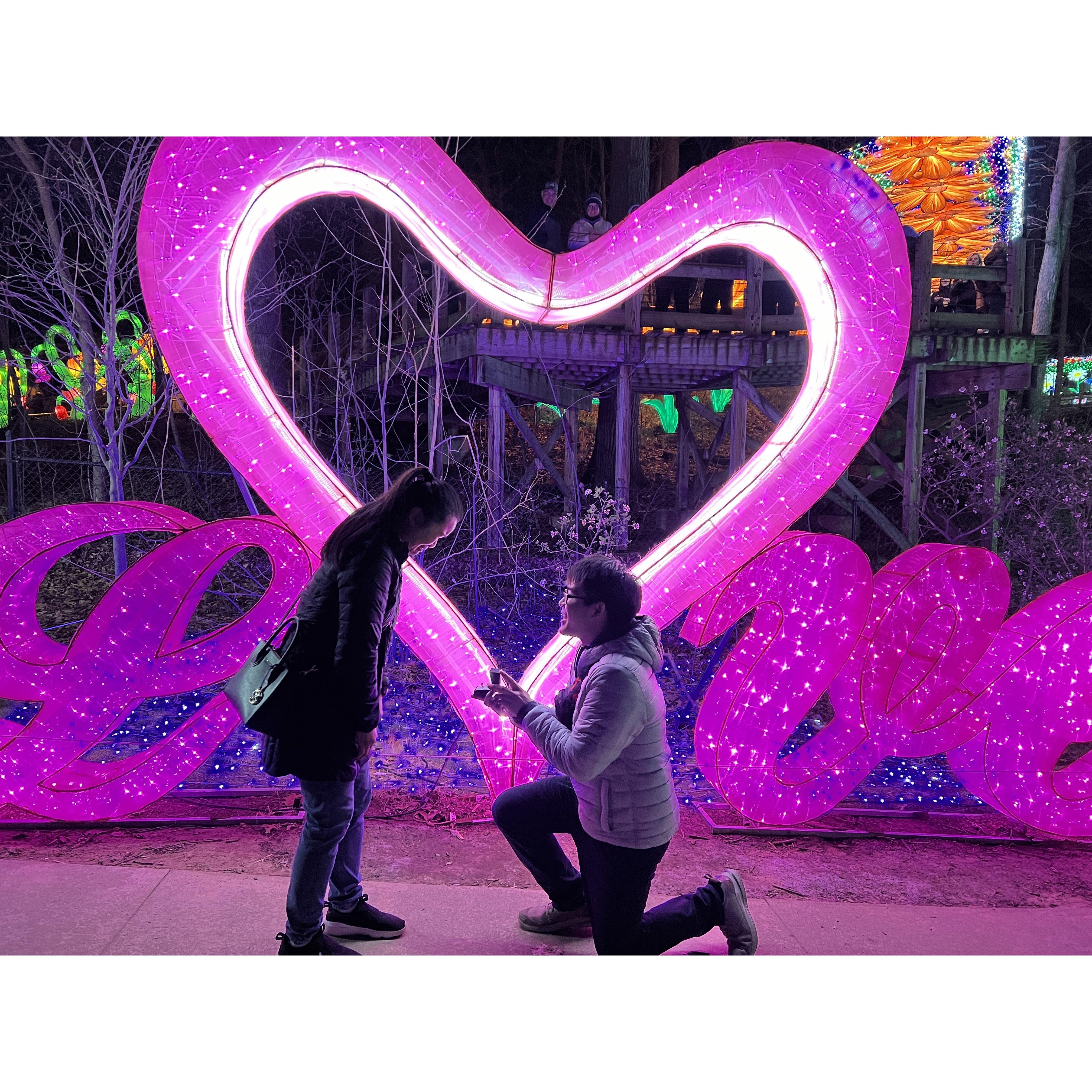 I SAID YES! Also peep the folks up on the trail watching us haha!