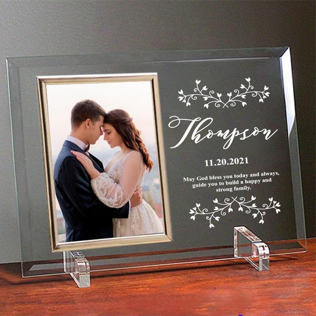 Engraved Wedding Frame - Frame For Wedding...