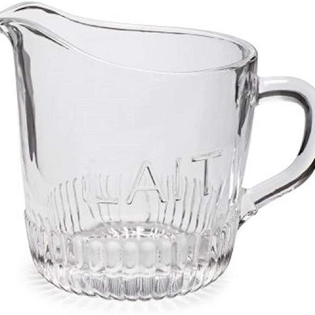 Depression Style Glass Lait Creamer Milk Pitcher