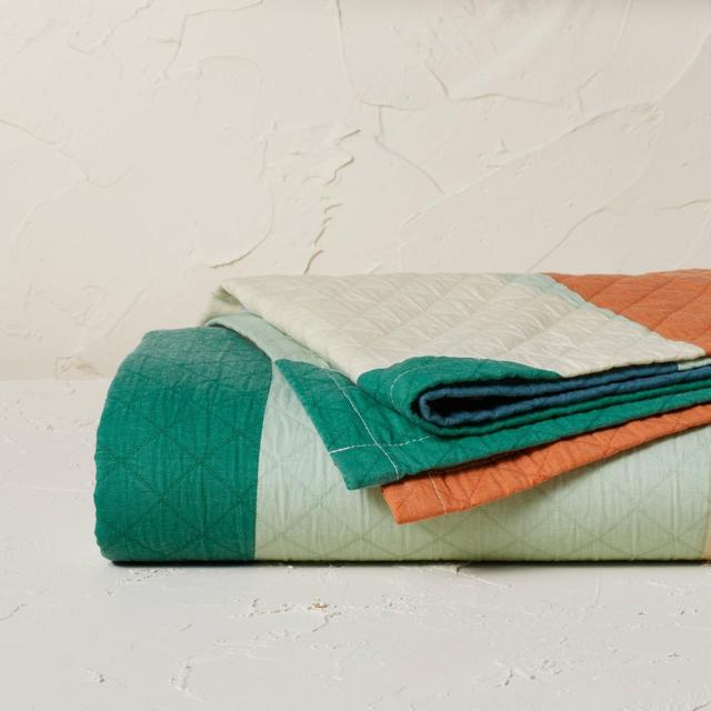 Full/Queen Jacquard Print Bed Blanket - Opalhouse™ designed with Jungalow™