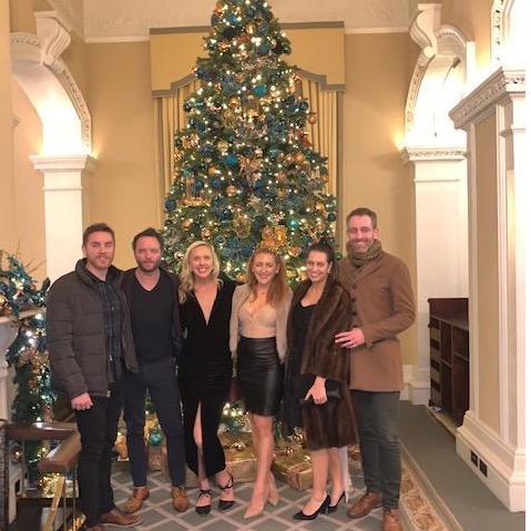Christmas in Dublin with some of the Irish Crew !
