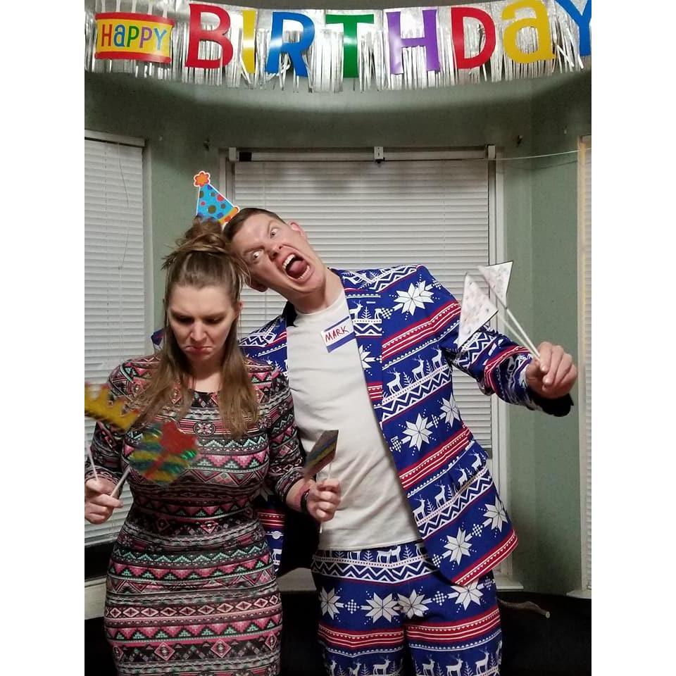 Victoria's 31st birthday party (I think it was my party.. it might have been Mark's surprise party?)  #oldpeopleproblems