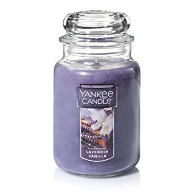 Yankee Candle Company Jar Candle, Large, Lavender Vanilla
