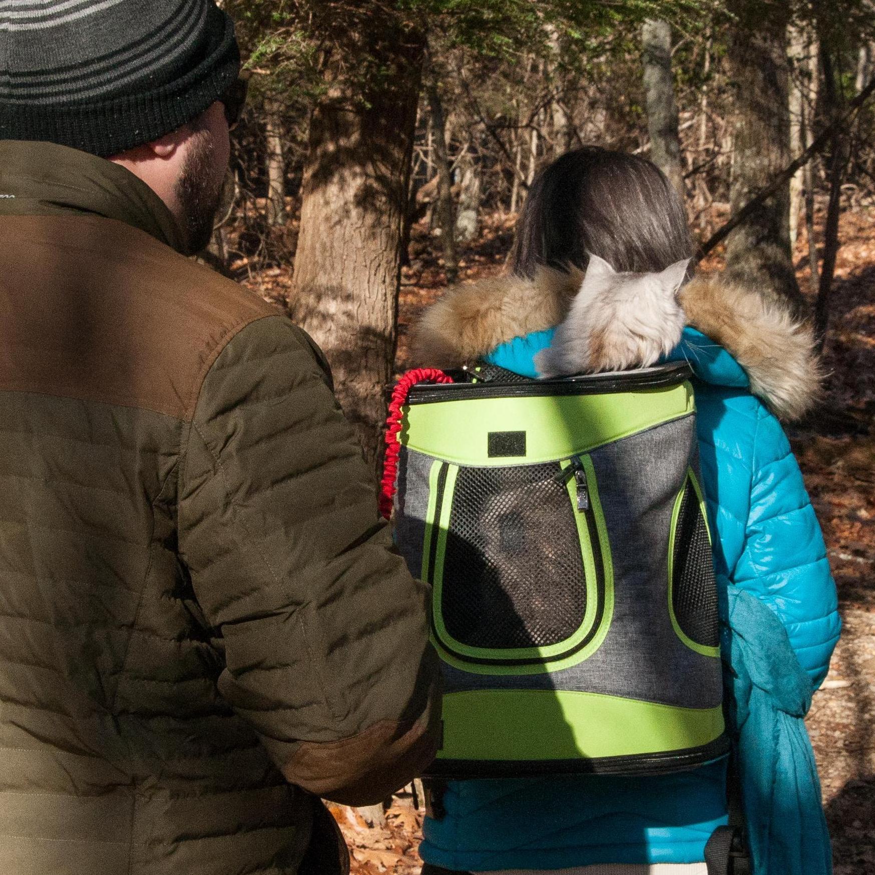 The family out on a hike