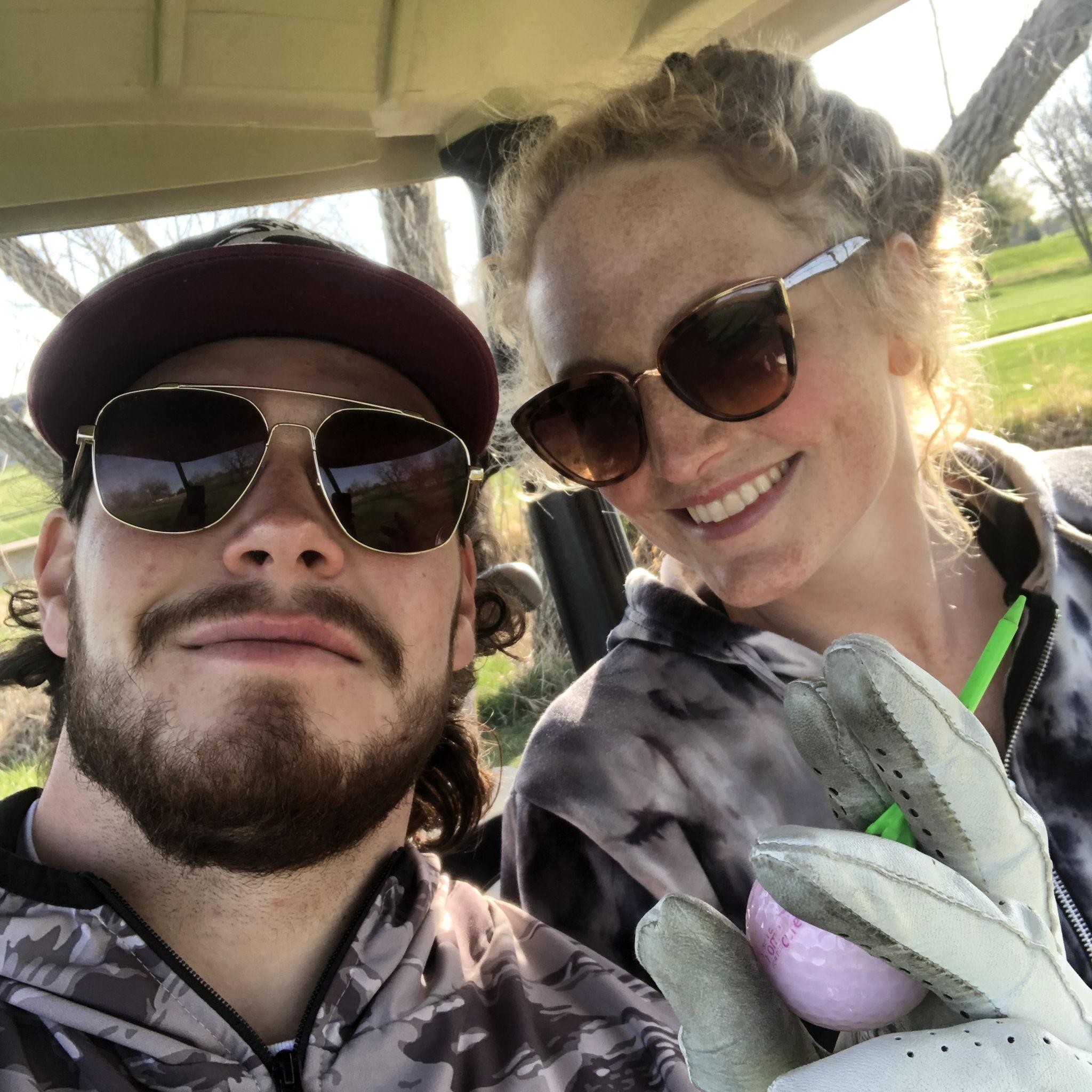 first time Maddie broke Niklas's golf club