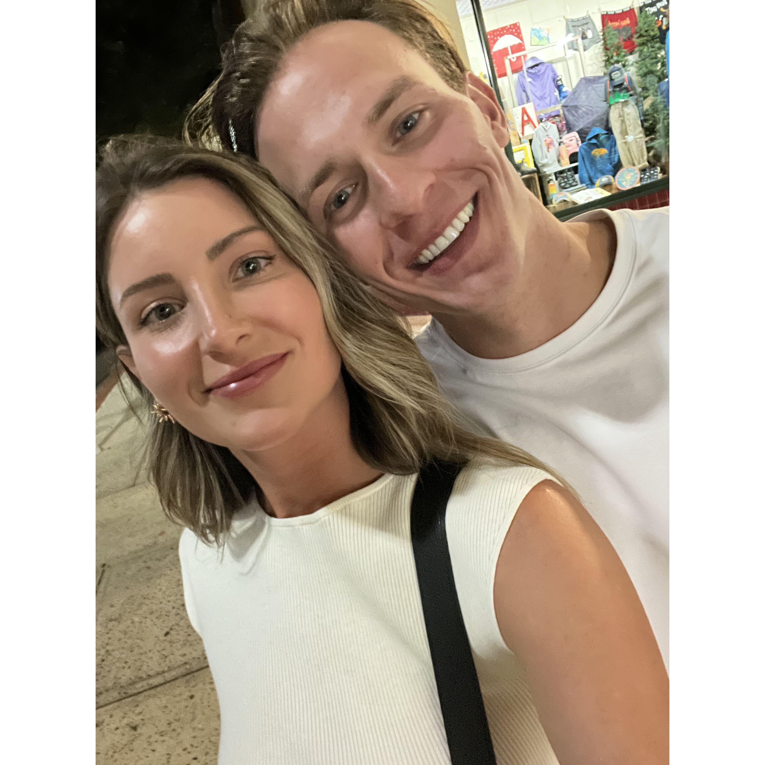 Our first picture together