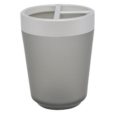 Tooth Brush Holder Gunmetal Gray - Room Essentials™