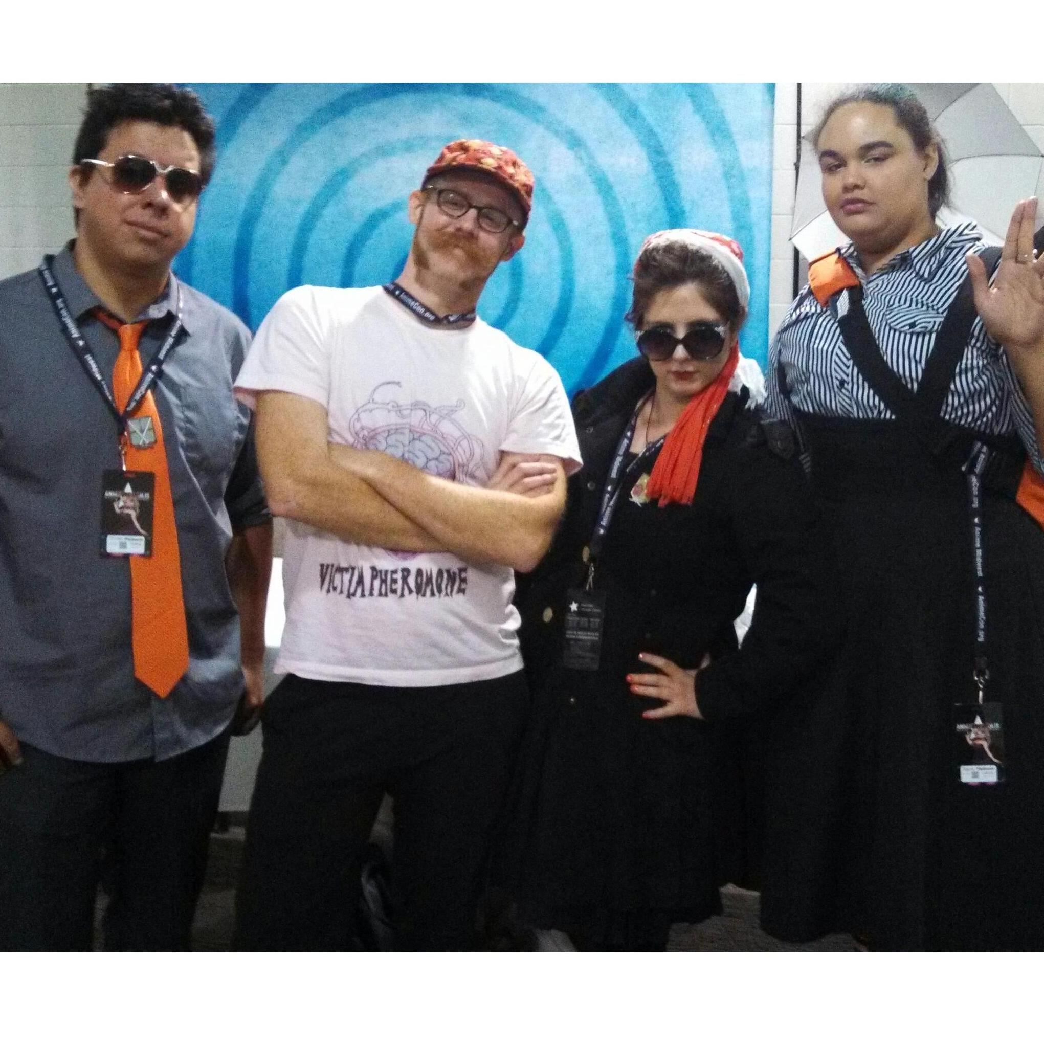 Along with former member of Steam Power Giraffe, Sam Luke, and our friend, Tiff