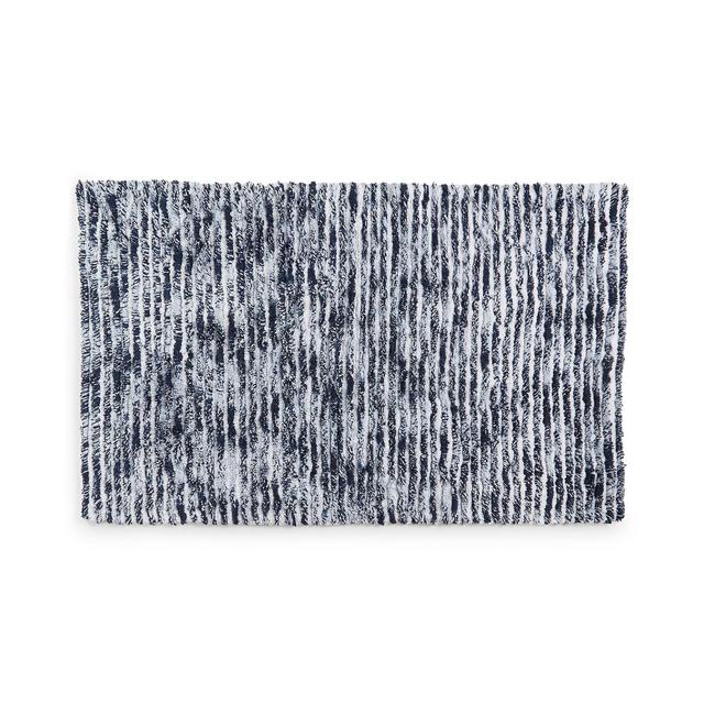 Hotel Collection Textured Stripe Bath Rug, 22" x 36", Created for Macy's