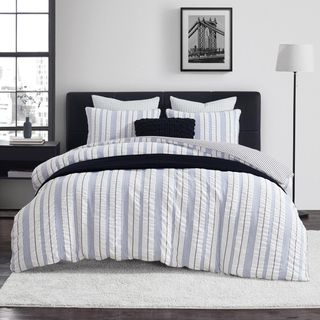 Seersucker 3-Piece Comforter Set