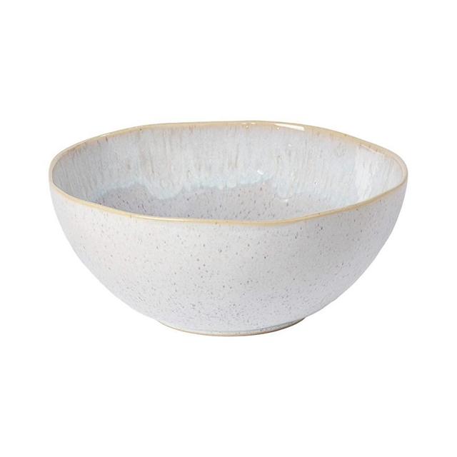 Casafina Eivissa Collection Stoneware Ceramic Serving Bowl 11", Sand Beige