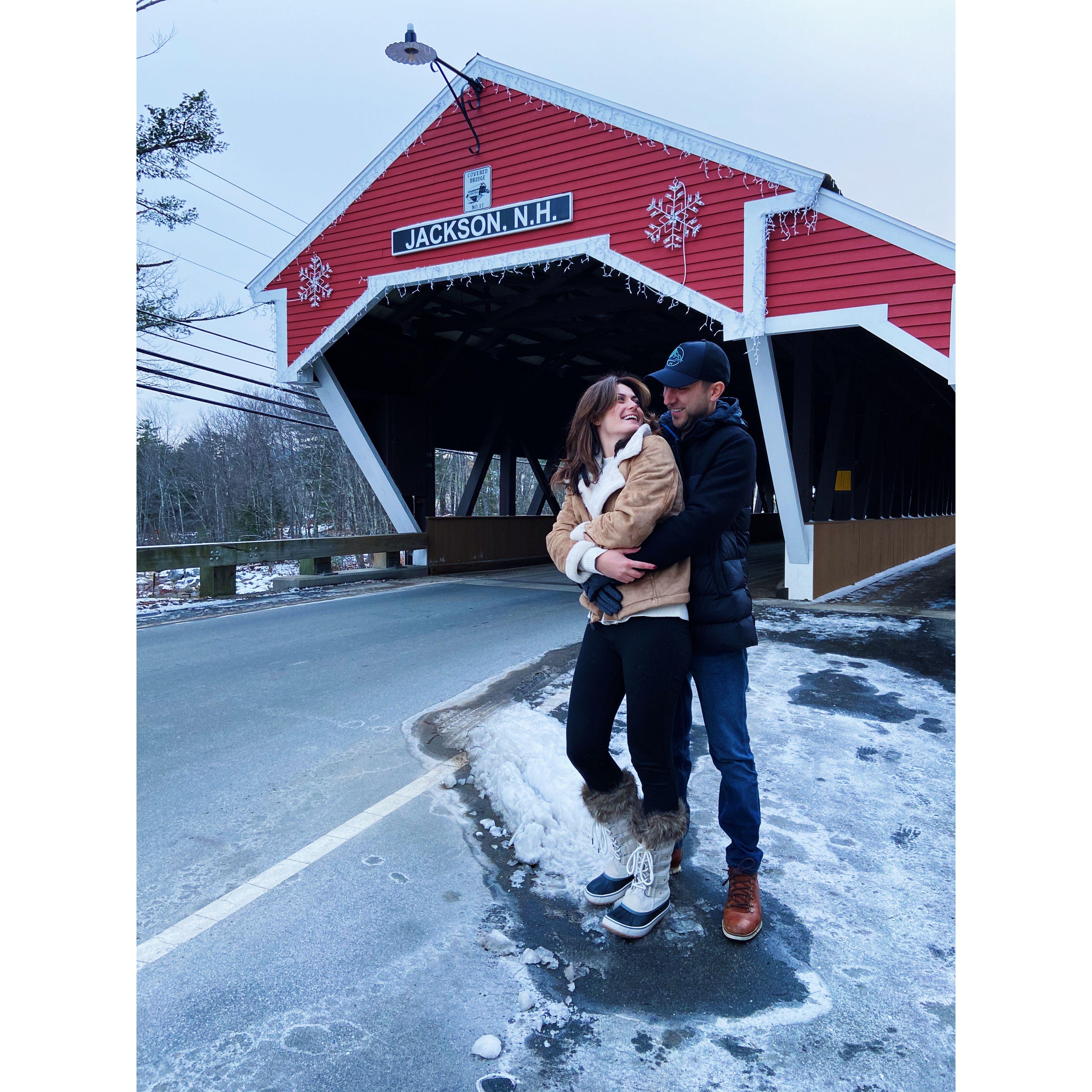 Our first picture together in December 2020!