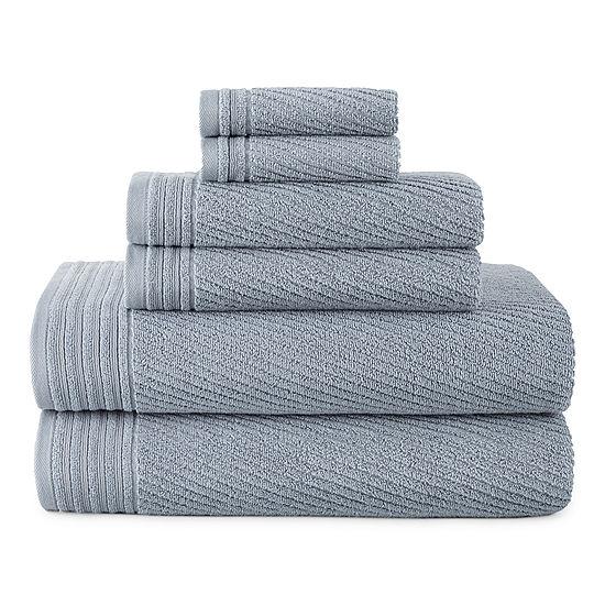 Linden Street Performance Antimicrobial Treated 6pc Bath Sheet Set