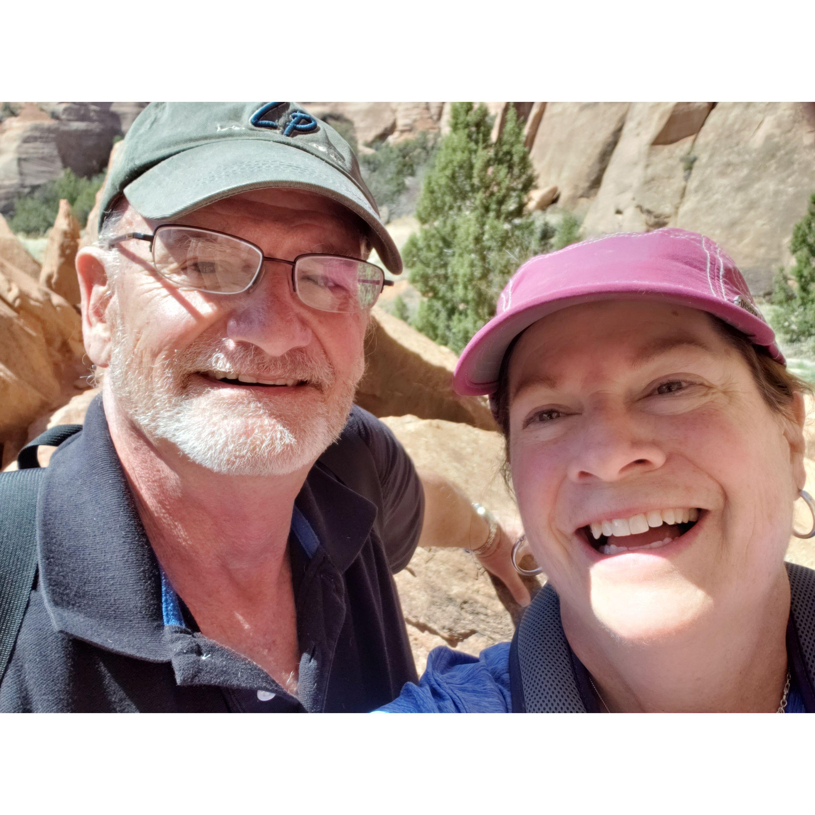 Our first hike in Devil's Canyon