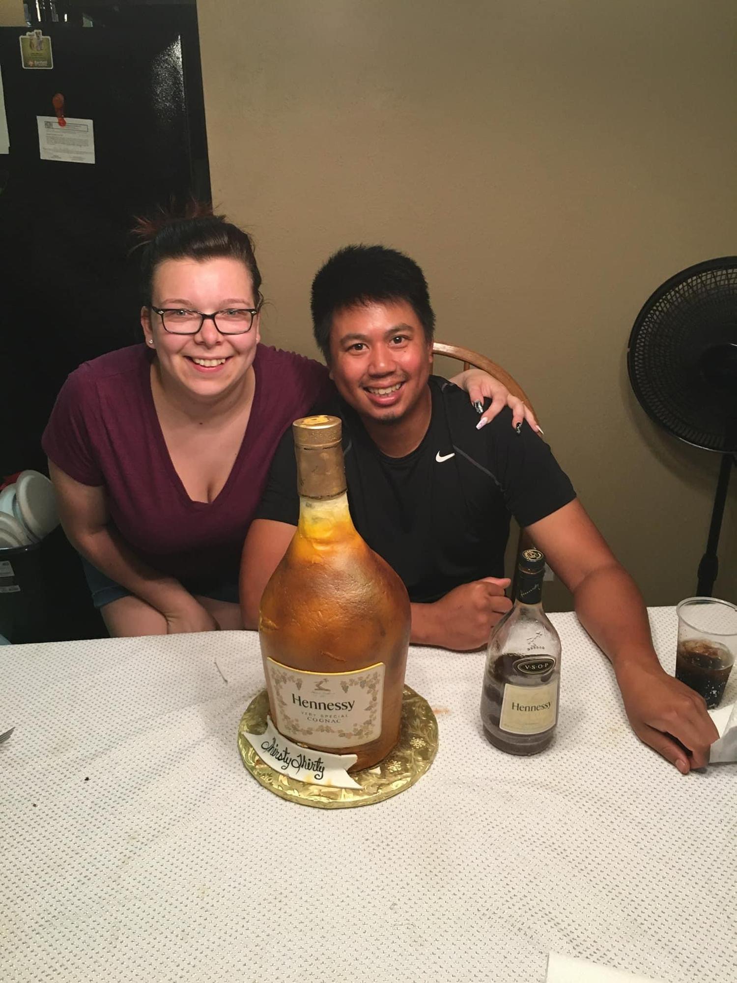 Tony’s 30th birthday. August 2018