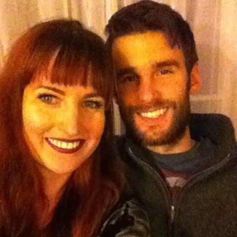 Our first selfie together, 2014