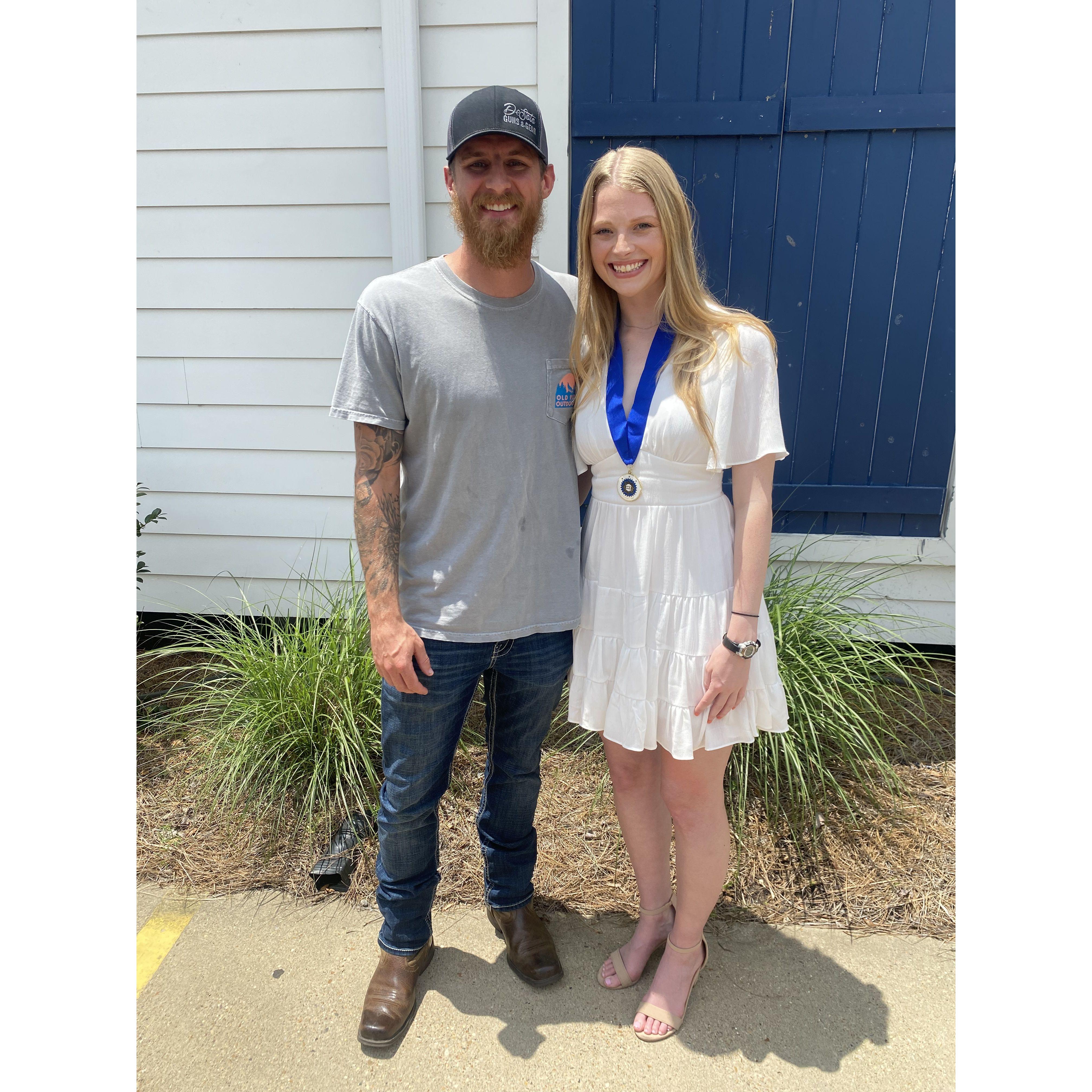 About 5 seconds before he proposed.