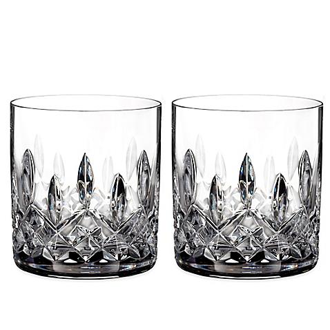 Waterford Lismore Straight Sided Tumblers (Set of 2)