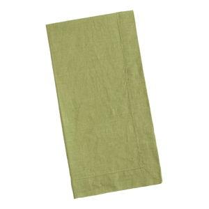 Green Washed 100% Linen Napkin