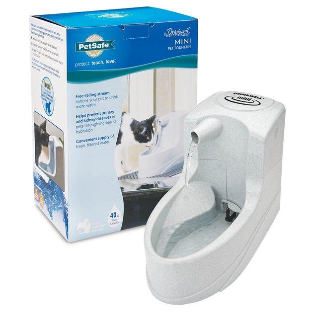DRINKWELL Mini Plastic Dog & Cat Fountain, 40-oz - Chewy.com