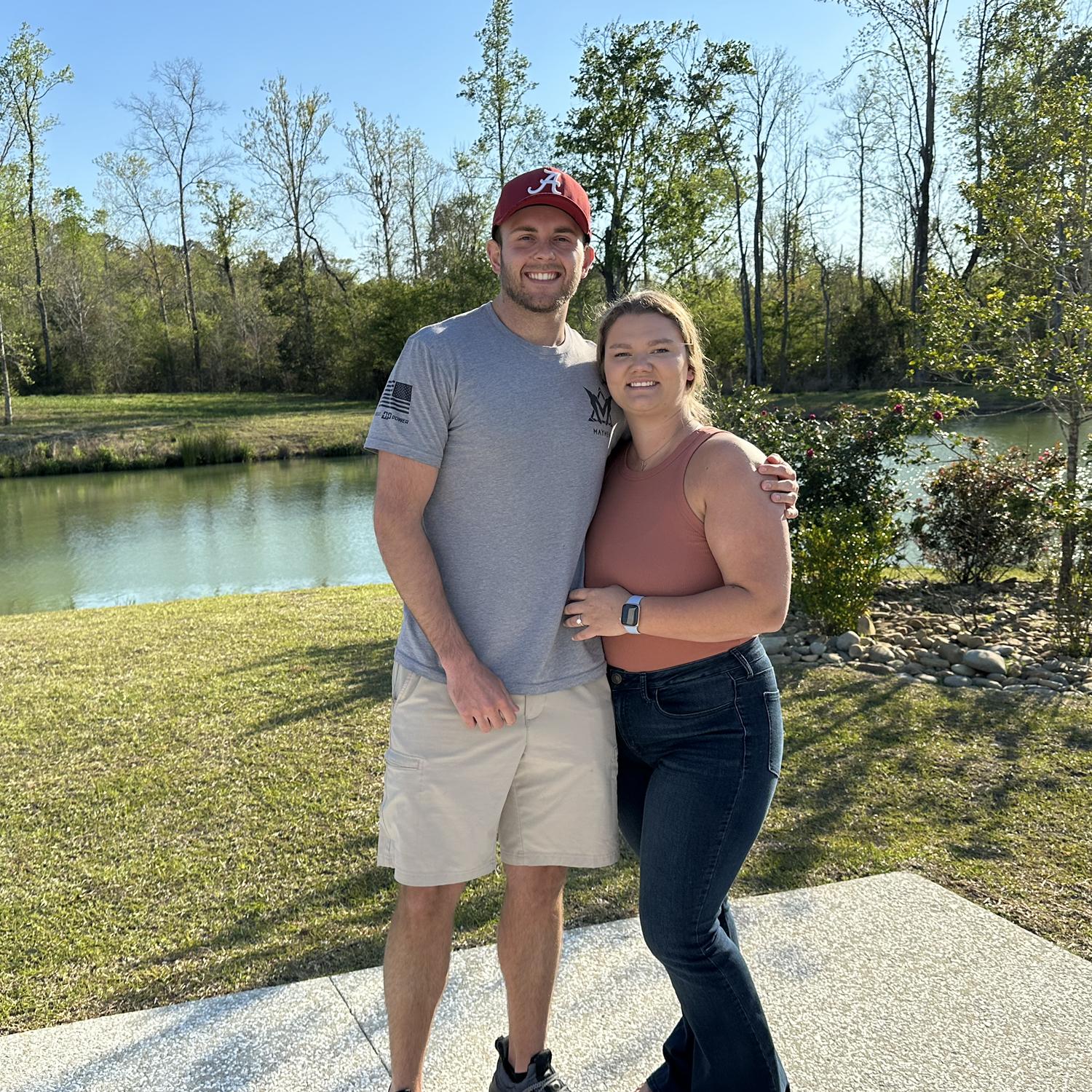 The day we booked our venue!