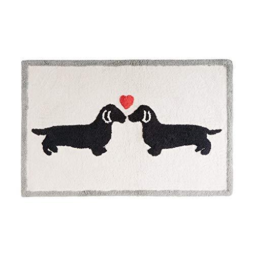 HipStyle HPS72-0002 Olivia Cotton Tufted Rug 20x30 Natural, 20 x 30