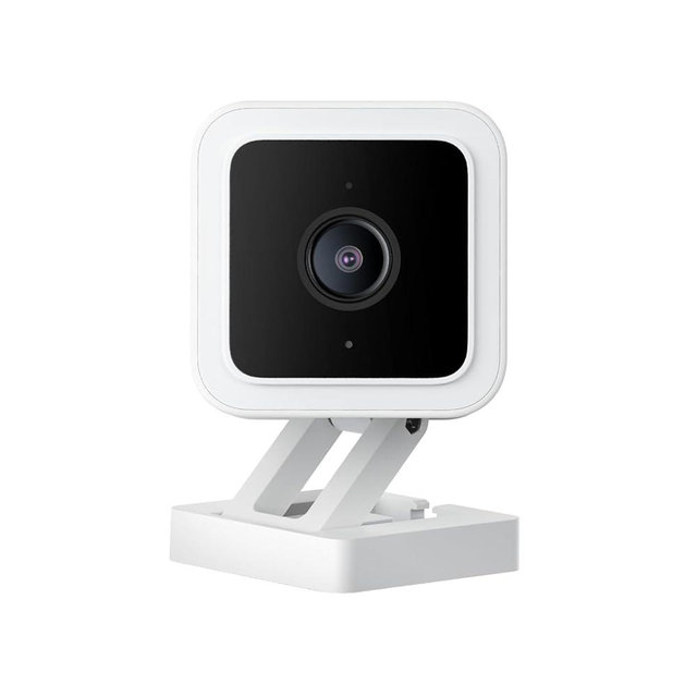 WYZE Cam v3, 1080P HD WiFi Wired Indoor/Outdoor Home Security Camera, Pet/Baby Monitor, Color Night Vision, 2-Way Audio, MicroSD Card Slot, Compatible with Alexa & Google - White