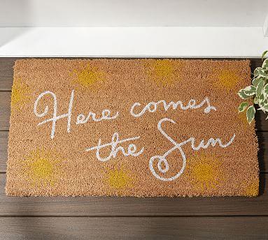 Here Comes The Sun Doormat