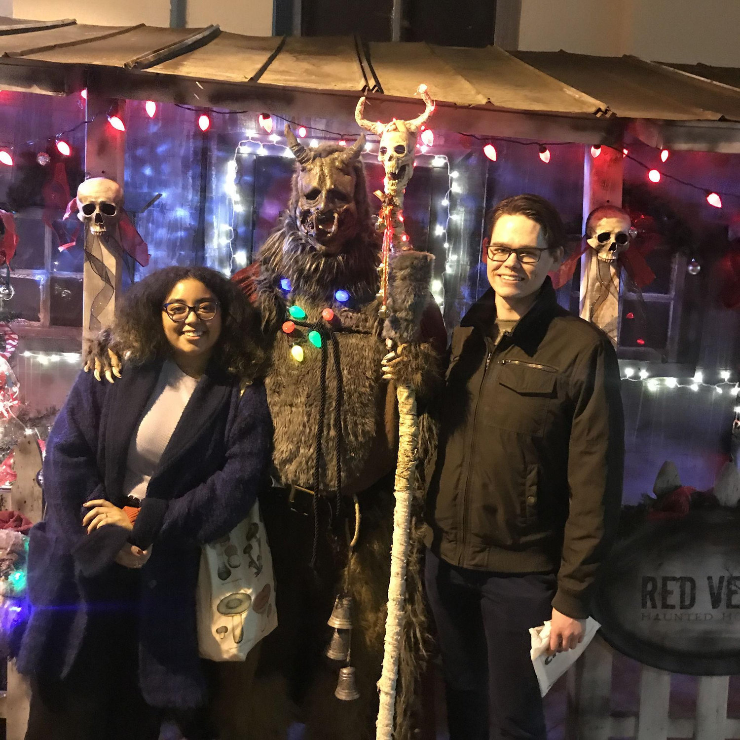 With Krampus in Richmond