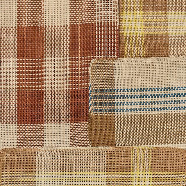 Hand Woven Checked Placemat Set