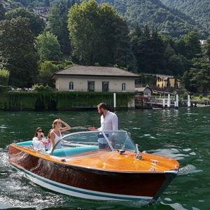 Sunset Boat Tour in Lake Como