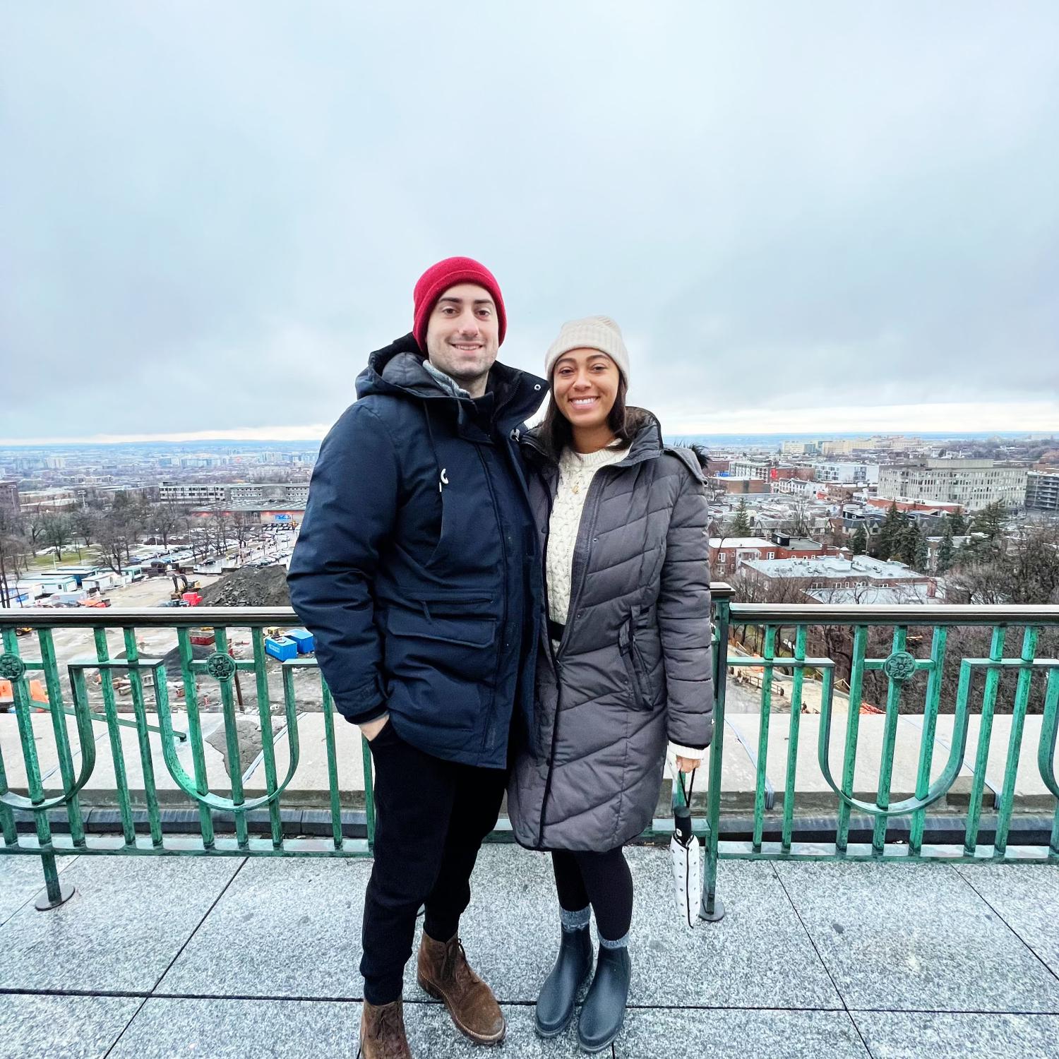 Montreal Canada for a New Year’s trip with friends December 2022