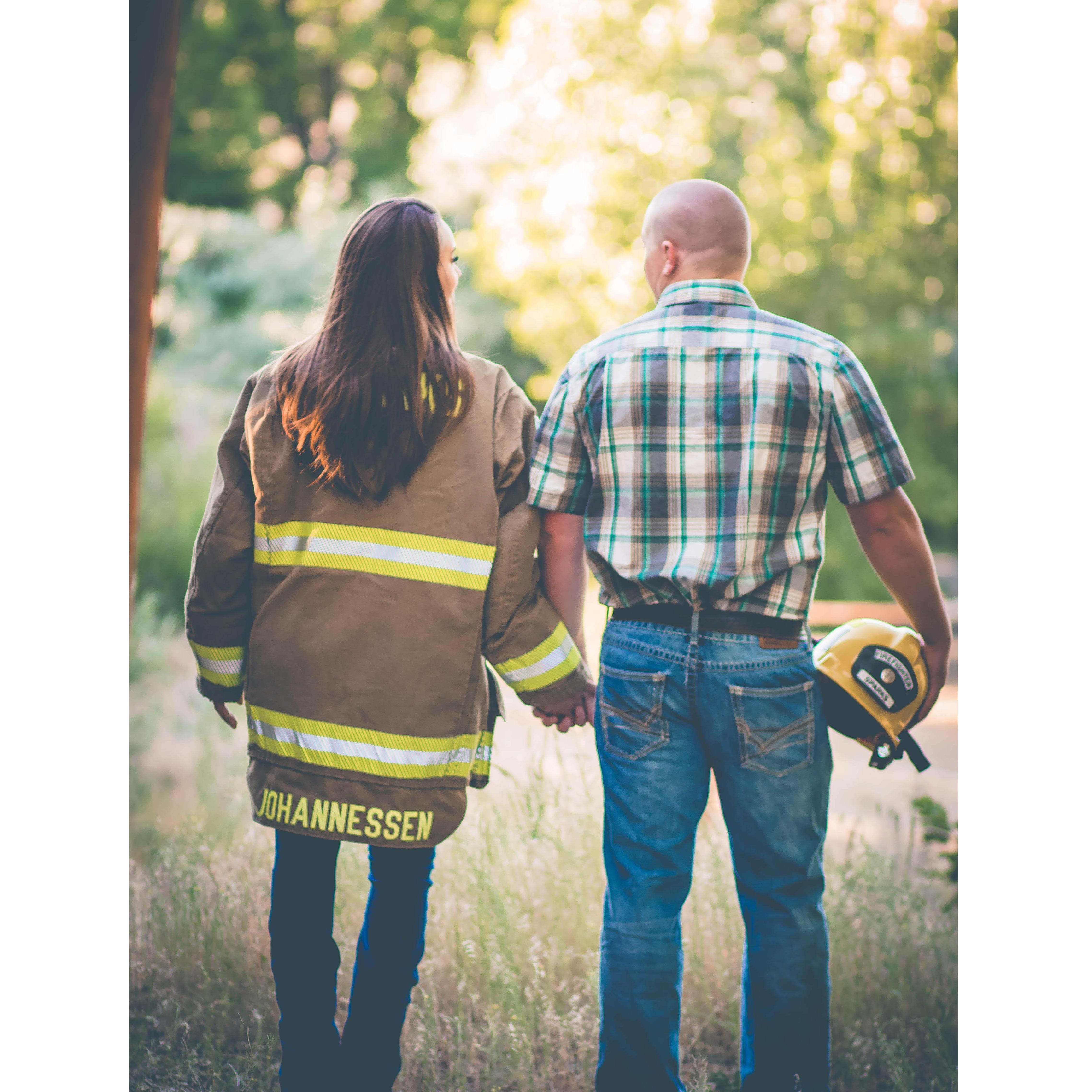 Walking through life together!