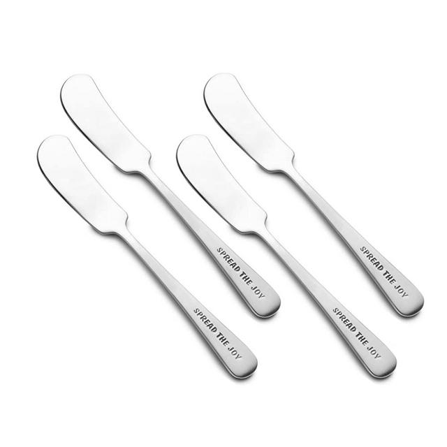 Towle Living Expressions Cheese Spreader s, Set of 4 , STAINLESS STEEL - 5126658