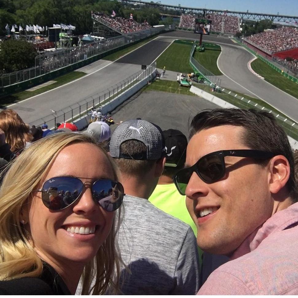 Sarah took Ross to Montreal, Canada for the F-1 Grand Prix in June 2018 as a Christmas present (and to check off one of his bucket-list items).